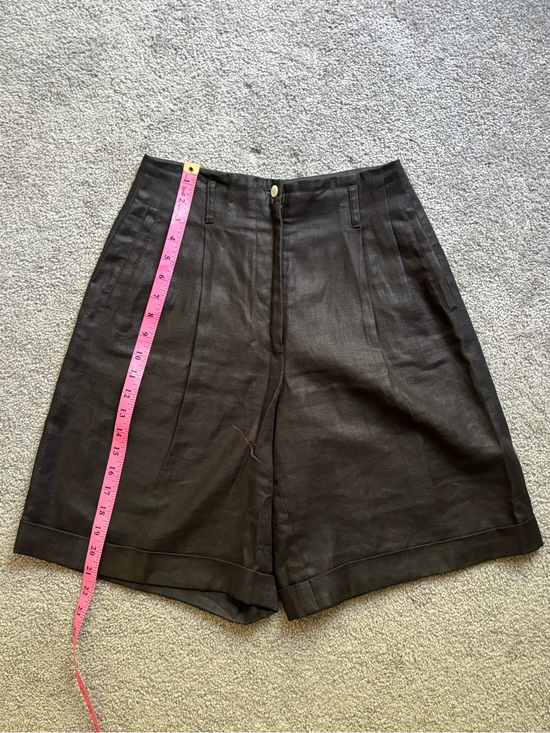 Special Edition by Y Lev Pants - Vintage High-Waisted 100% Linen Shorts